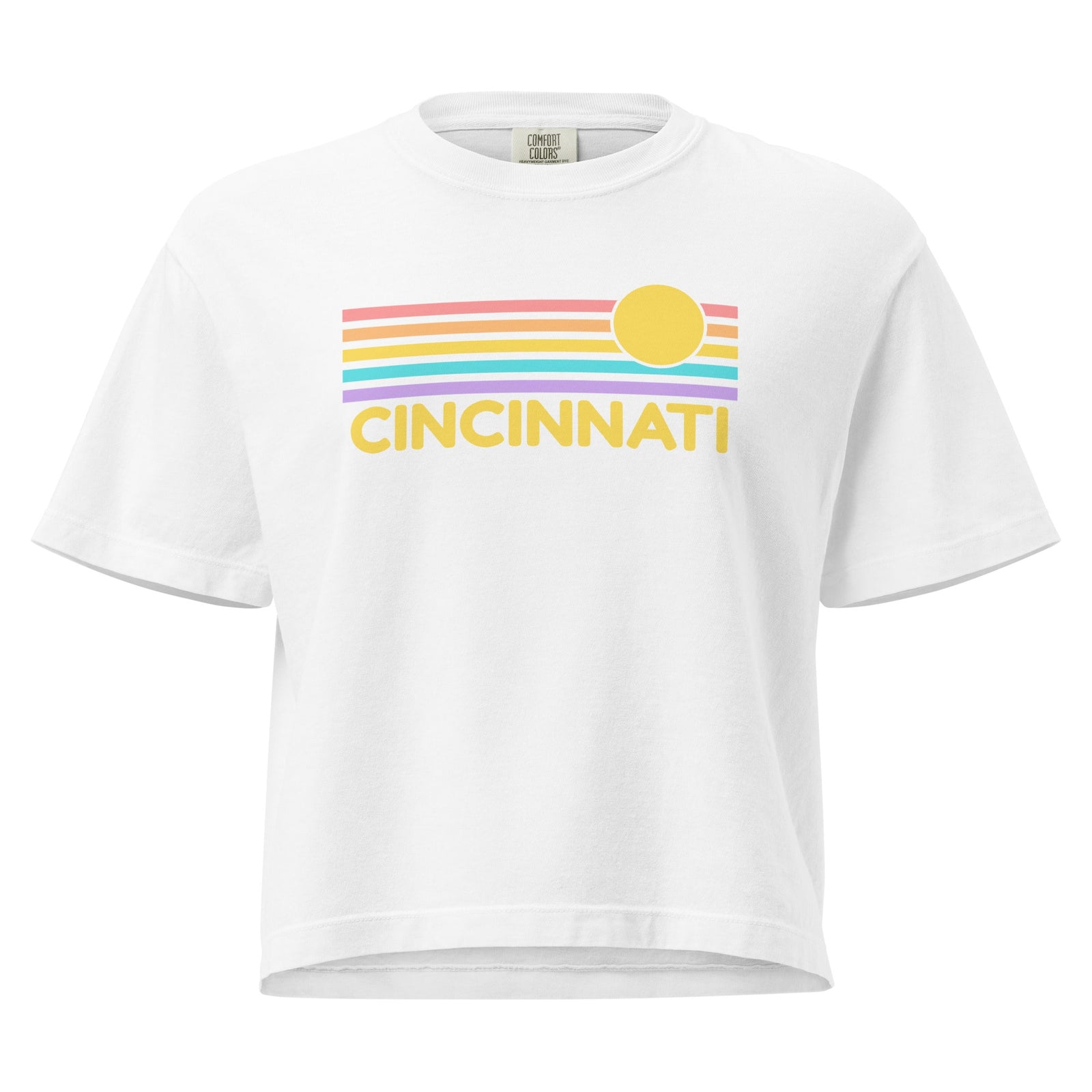 Cincinnati Sunrise Cropped T Shirt