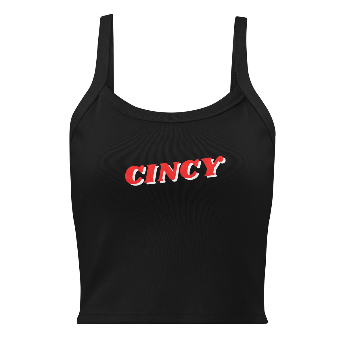 3D Cincy Cropped Tank Top