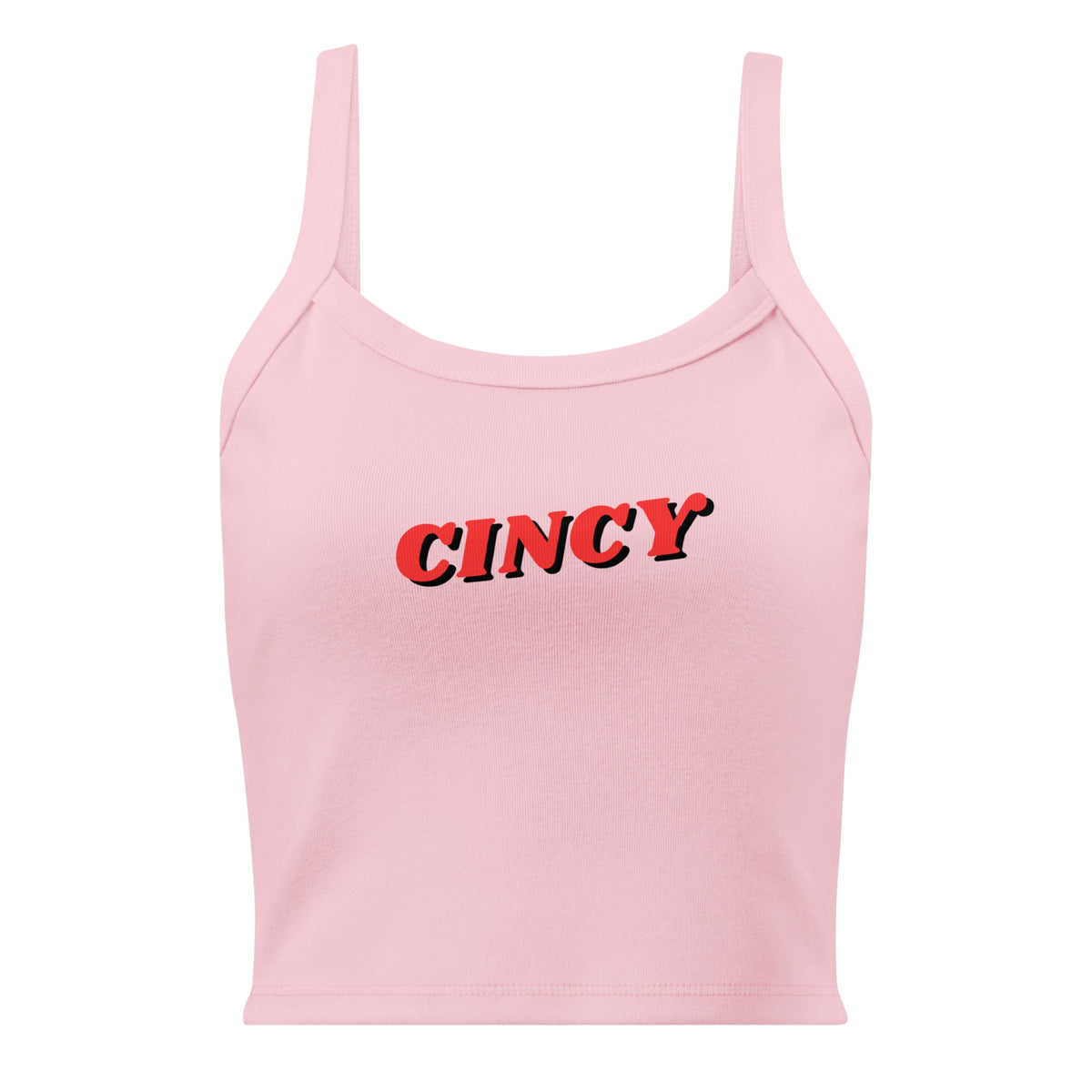 3D Cincy Cropped Tank Top