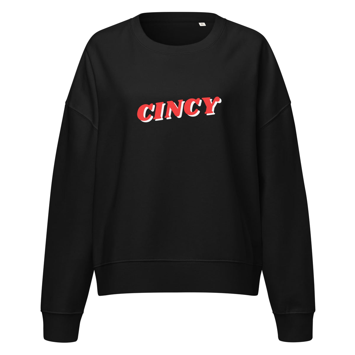 3D Cincy Waist Length Crewneck Sweatshirt
