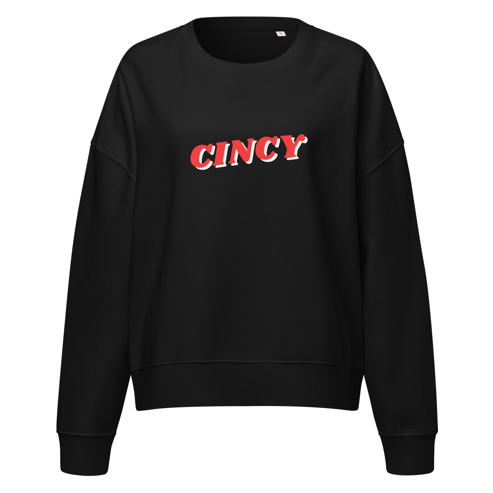 3D Cincy Waist Length Crewneck Sweatshirt