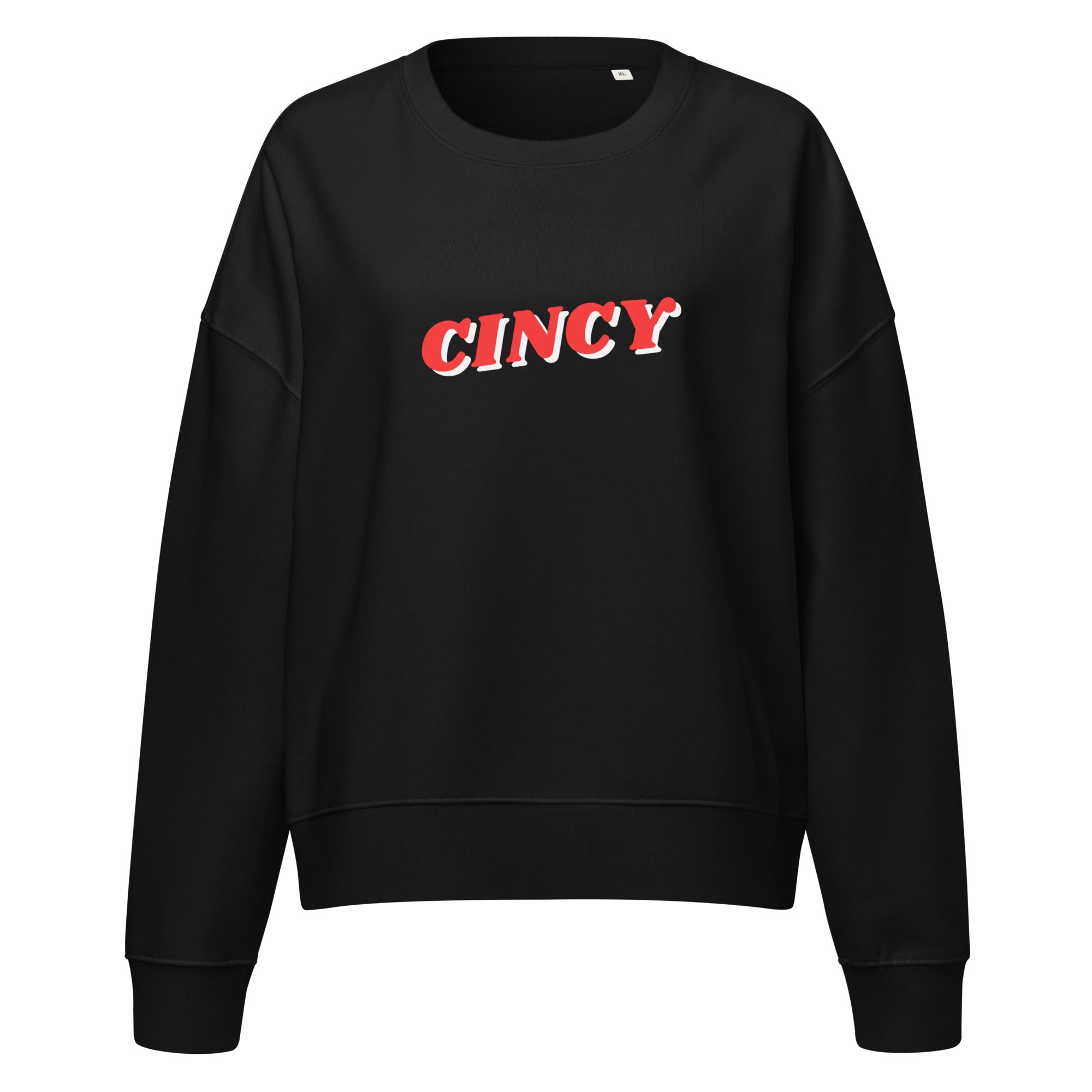 3D Cincy Waist Length Crewneck Sweatshirt
