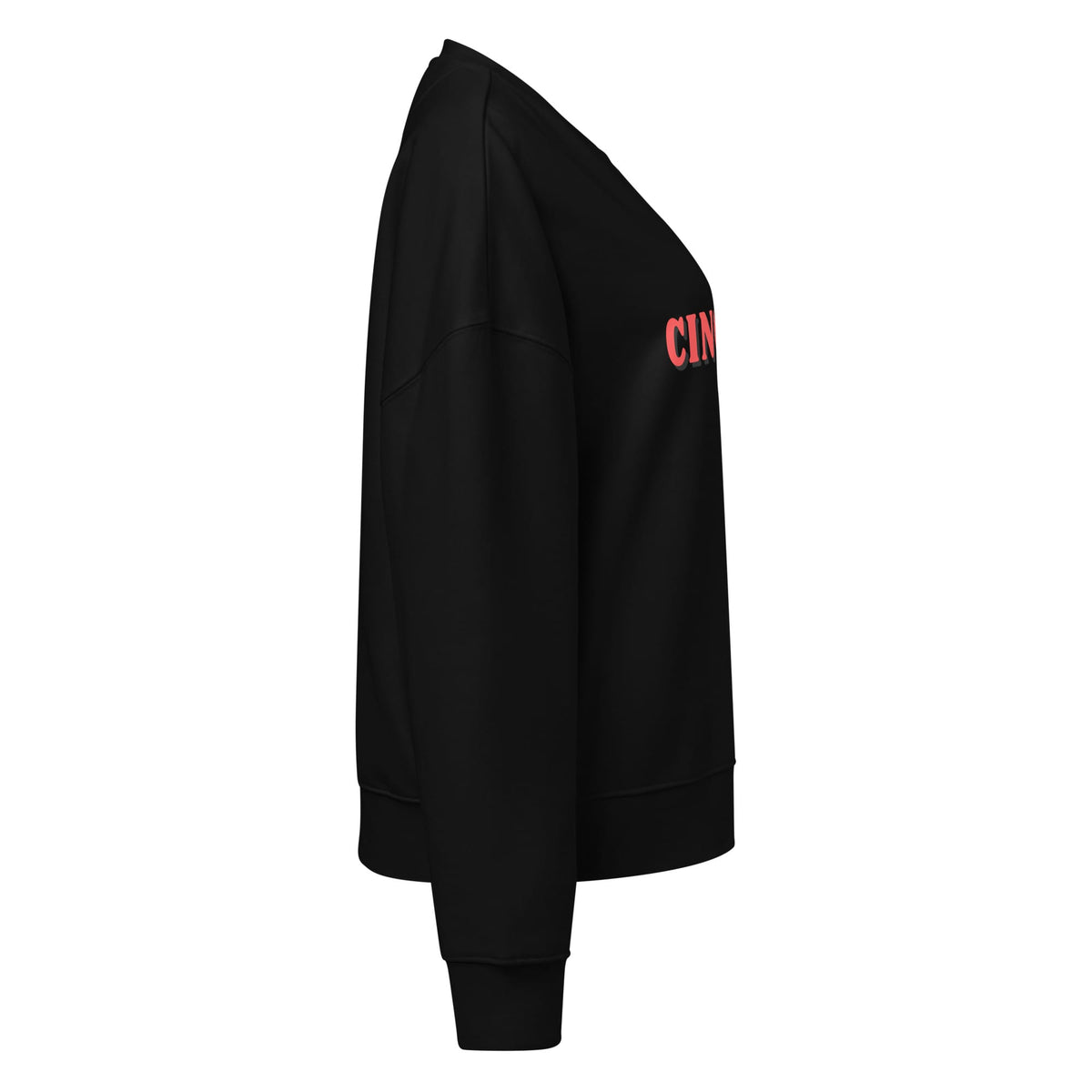 3D Cincy Waist Length Crewneck Sweatshirt
