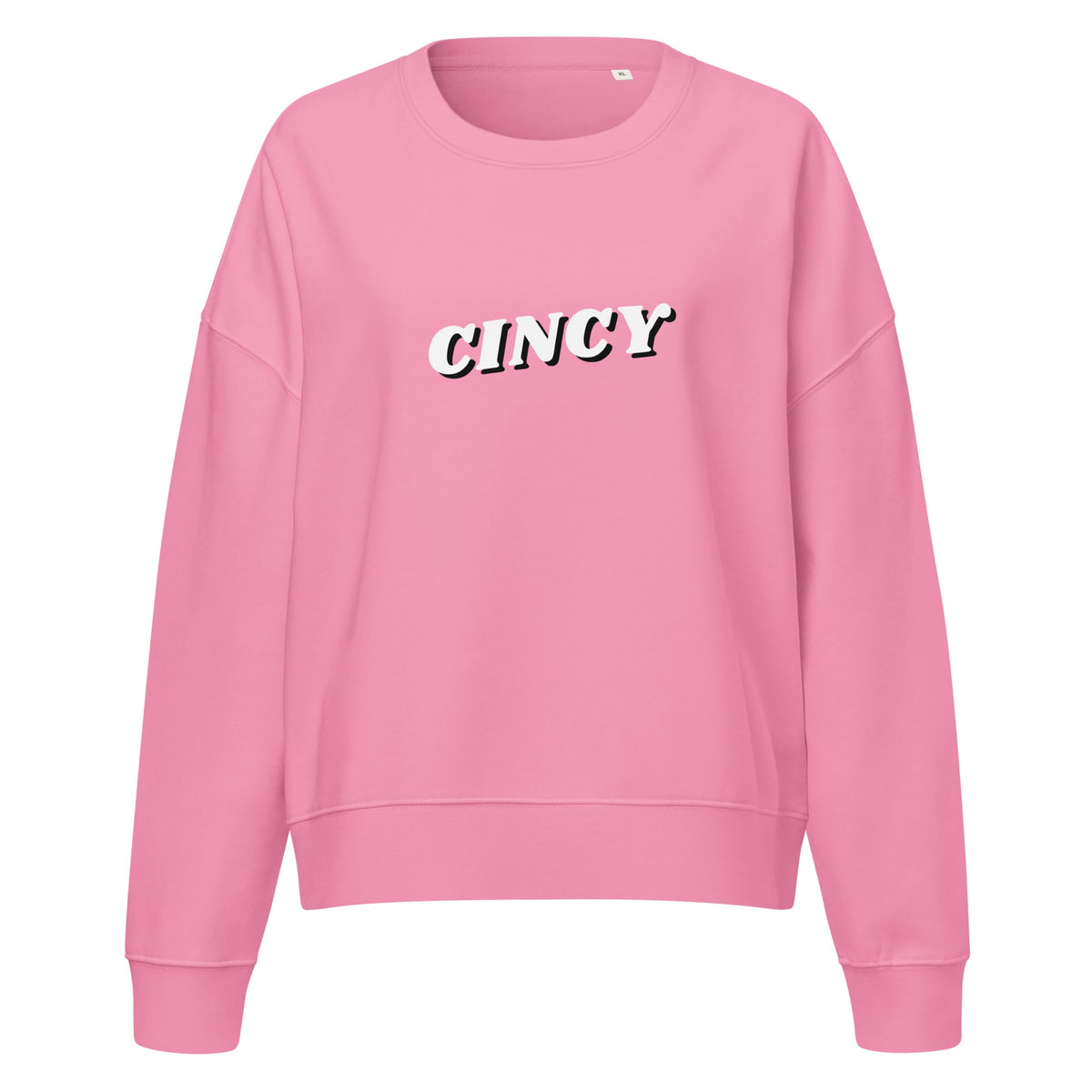 3D Cincy Waist Length Crewneck Sweatshirt
