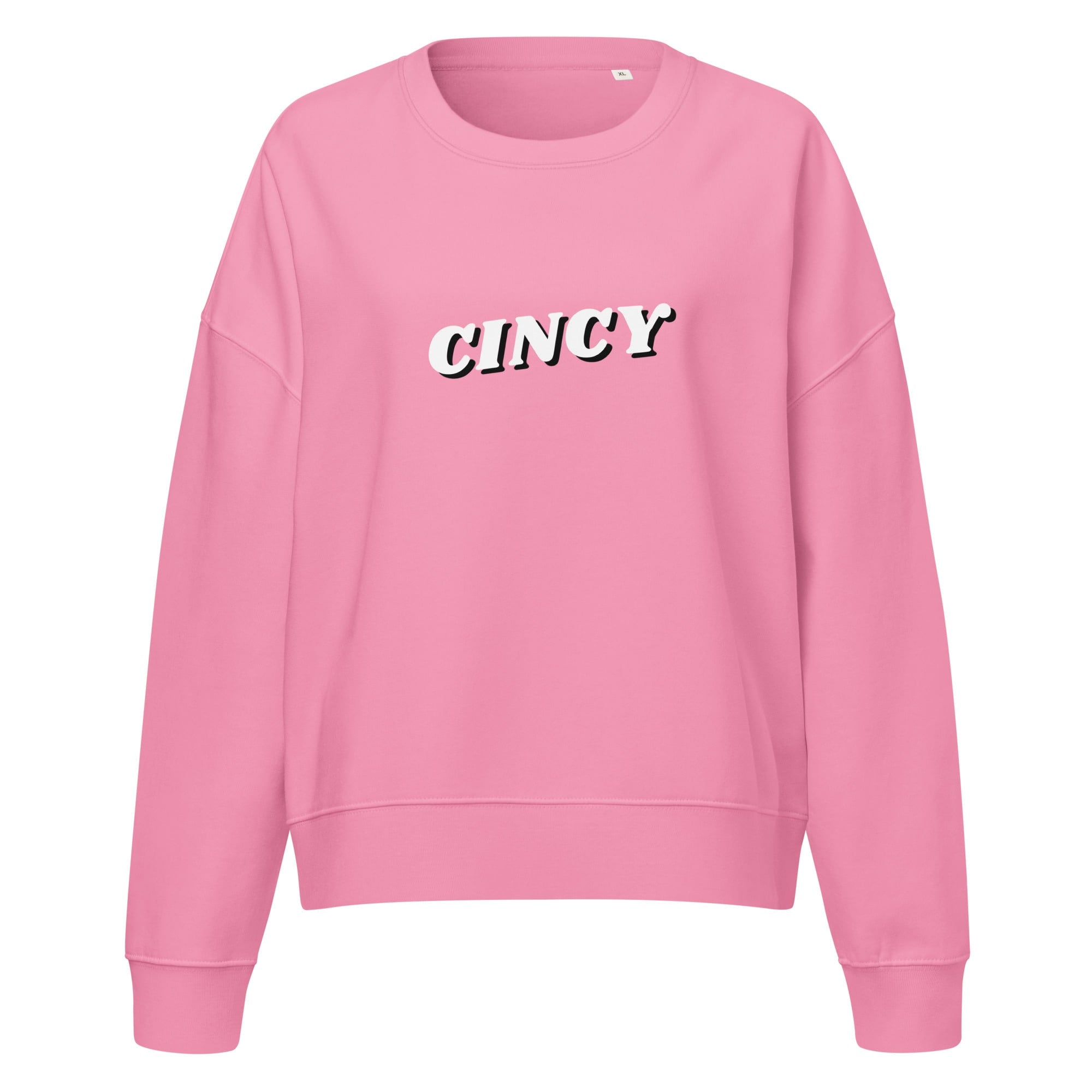 3D Cincy Waist Length Crewneck Sweatshirt