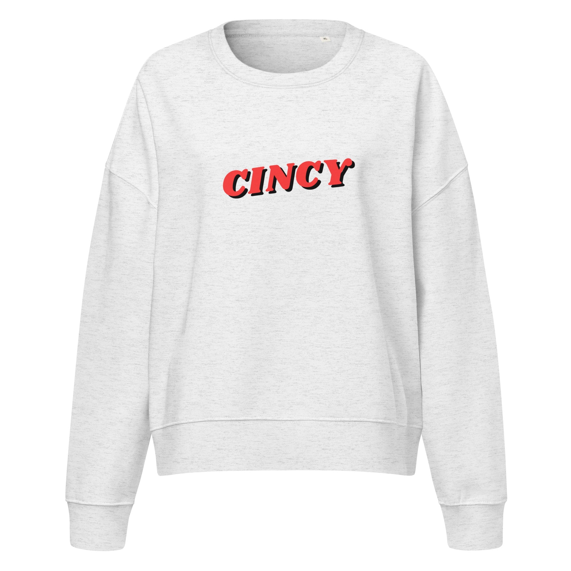 3D Cincy Waist Length Crewneck Sweatshirt