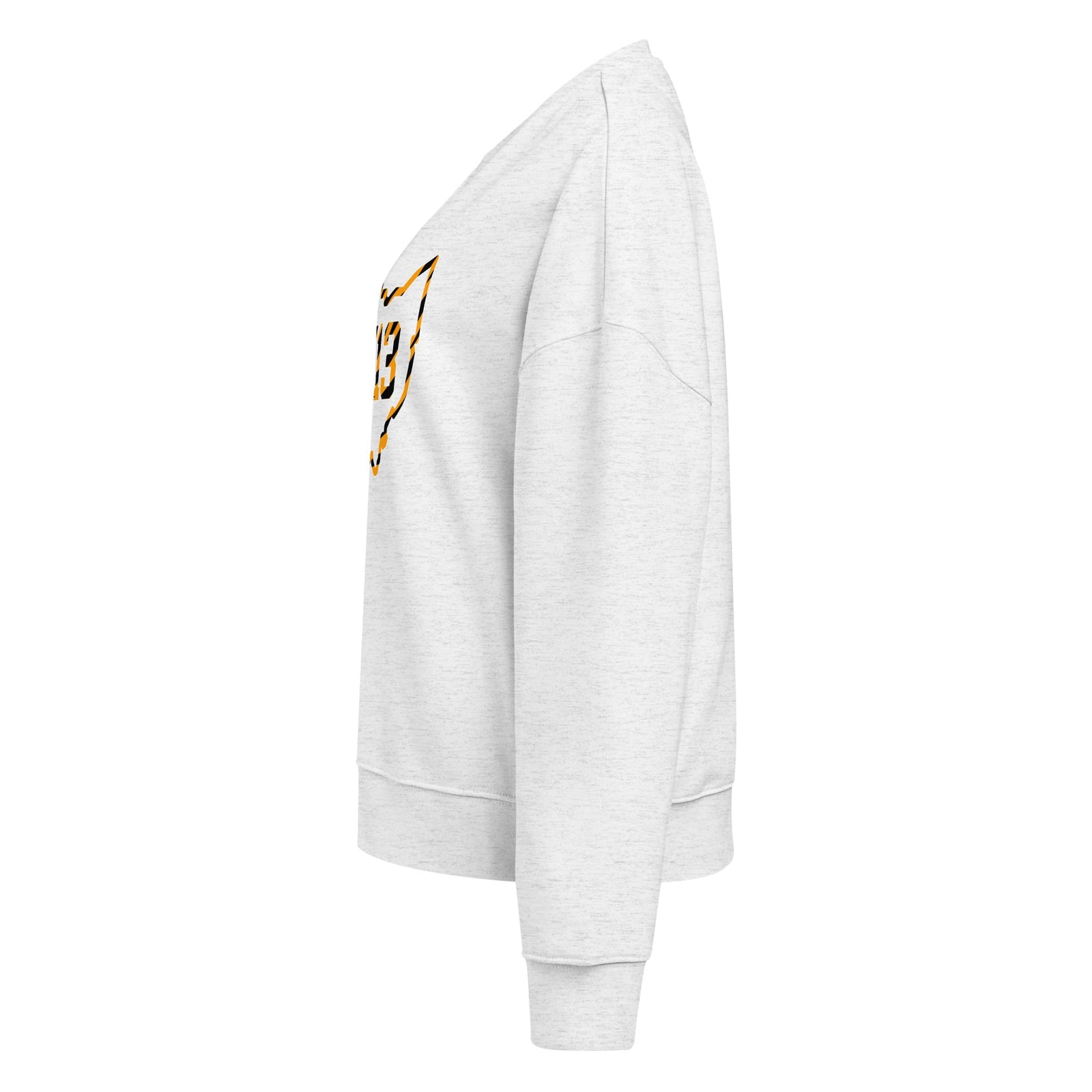 513 Ohio Tiger Stripe Waist Length Crewneck Sweatshirt