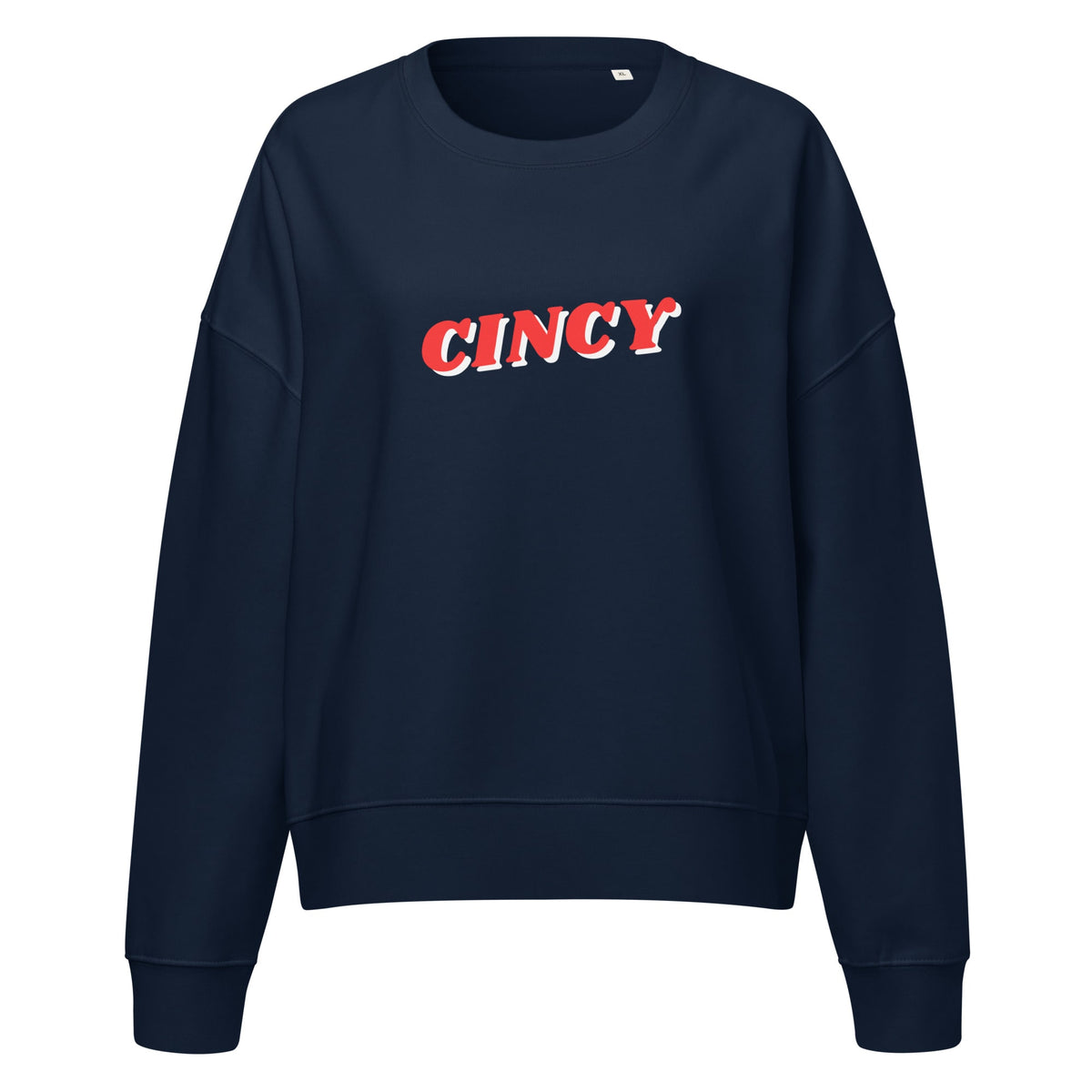 3D Cincy Waist Length Crewneck Sweatshirt