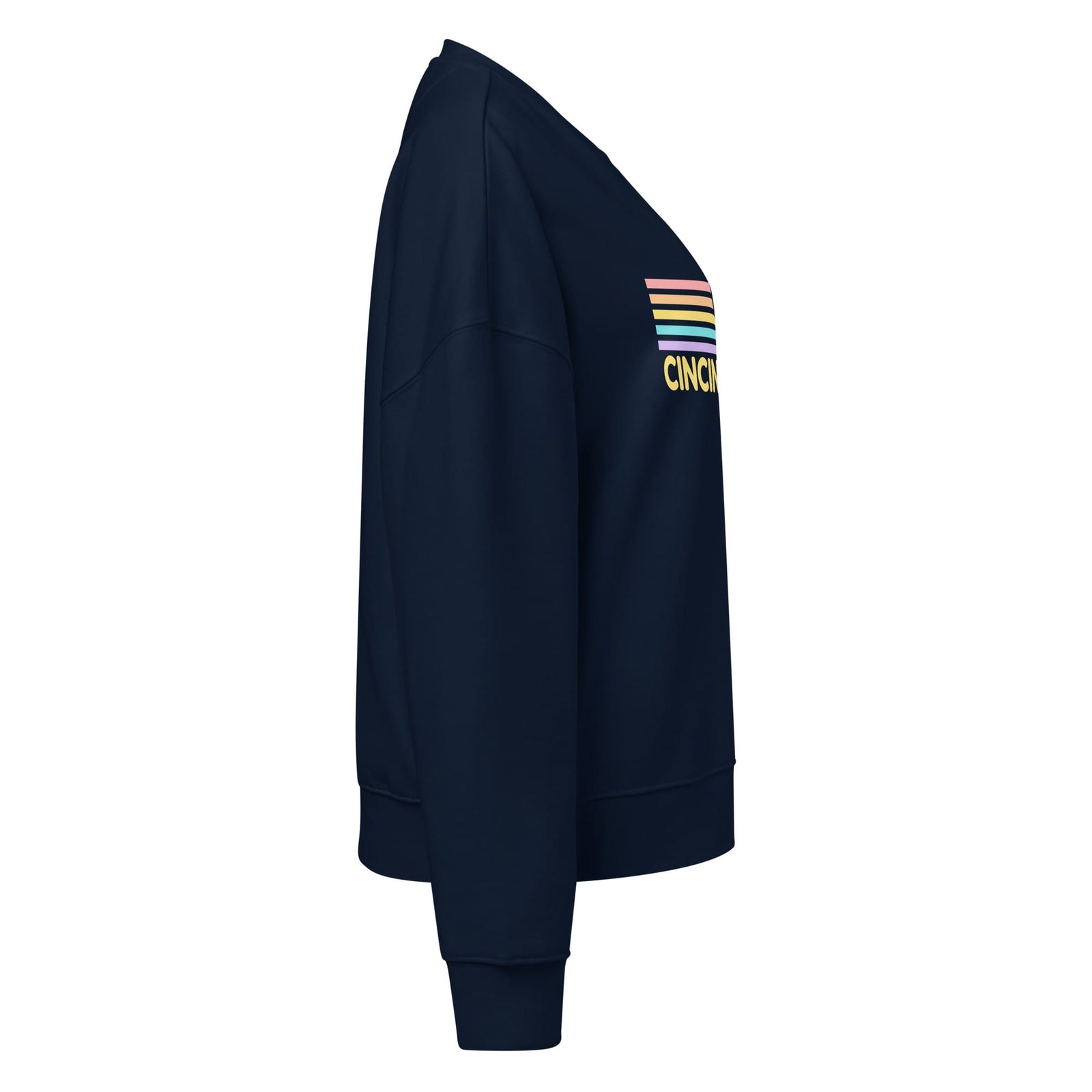 Cincinnati Sunrise Waist Length Crewneck Sweatshirt