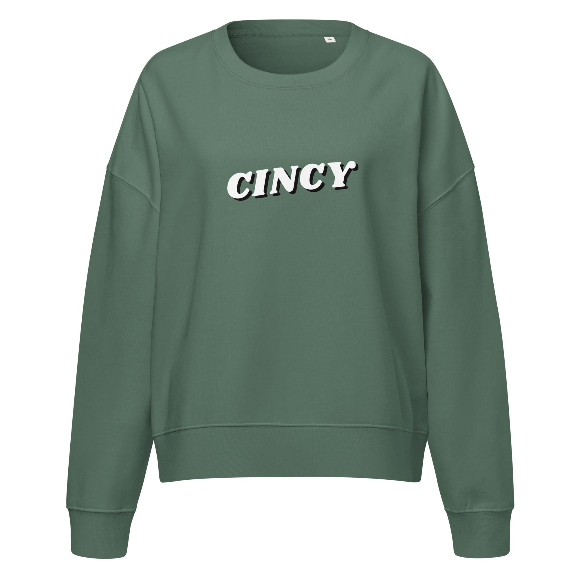 3D Cincy Waist Length Crewneck Sweatshirt