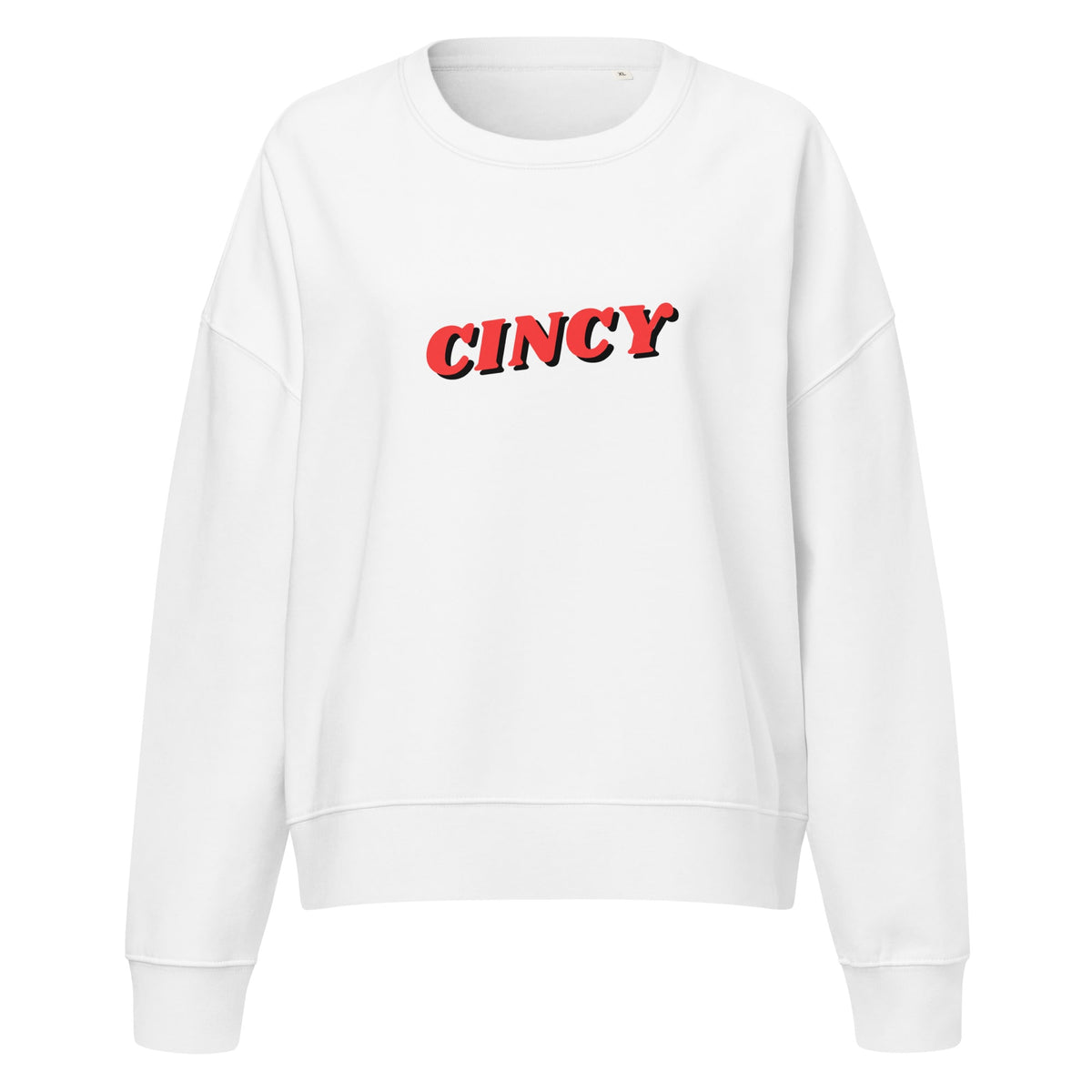 3D Cincy Waist Length Crewneck Sweatshirt