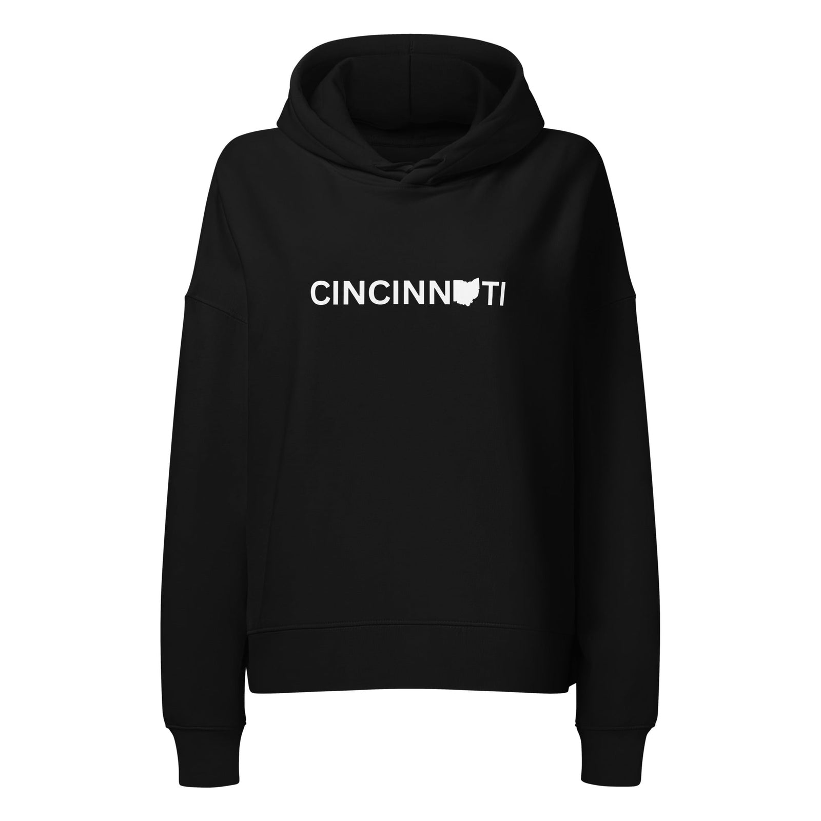 Cincinnati Ohio Waist Length Hoodie