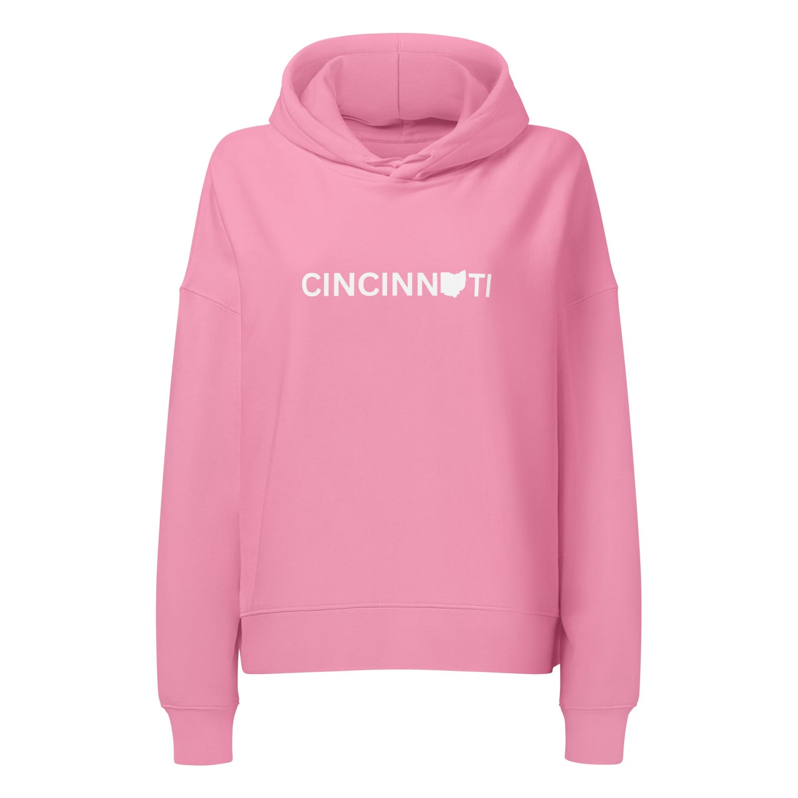 Cincinnati Ohio Waist Length Hoodie