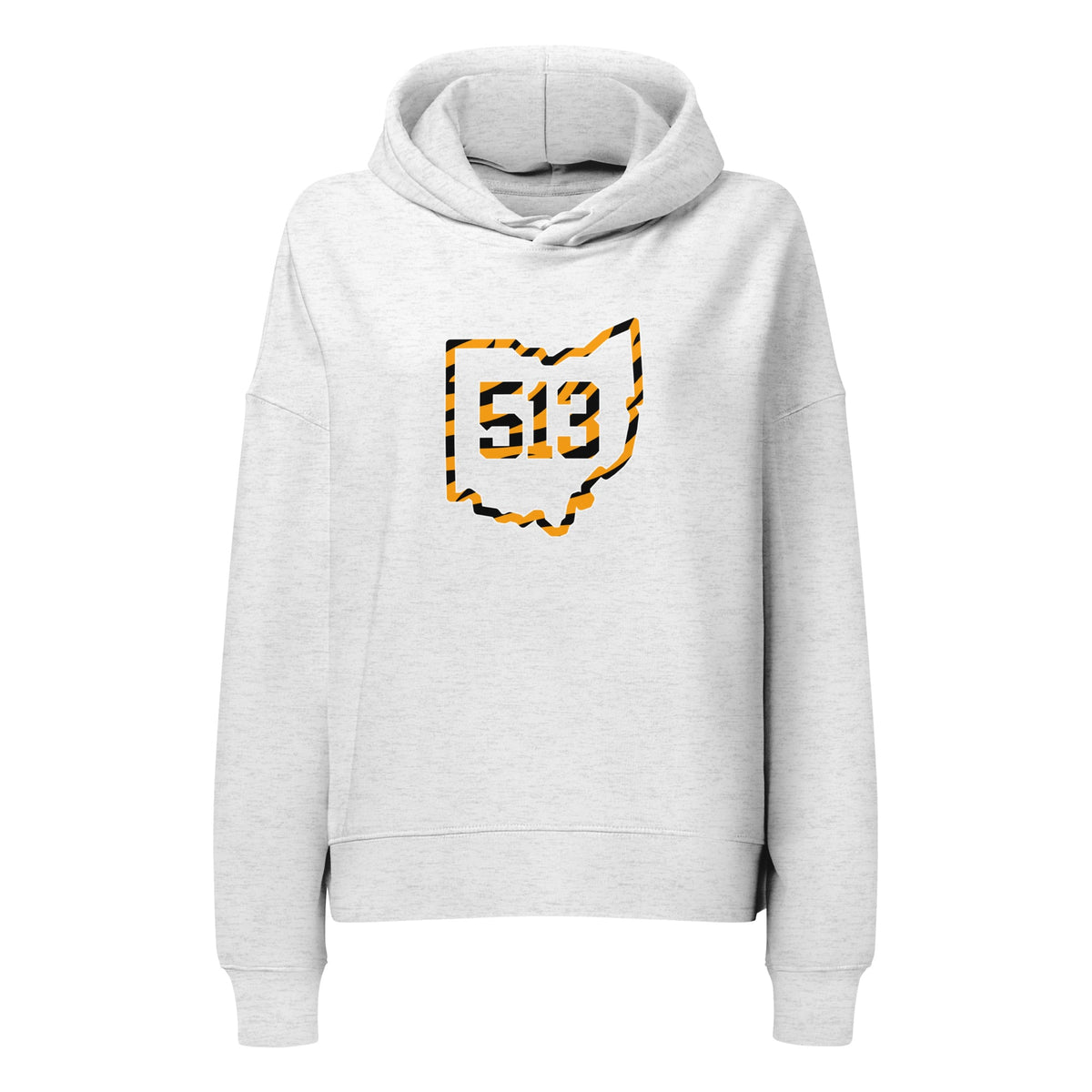 513 Ohio Tiger Stripe Waist Length Hoodie