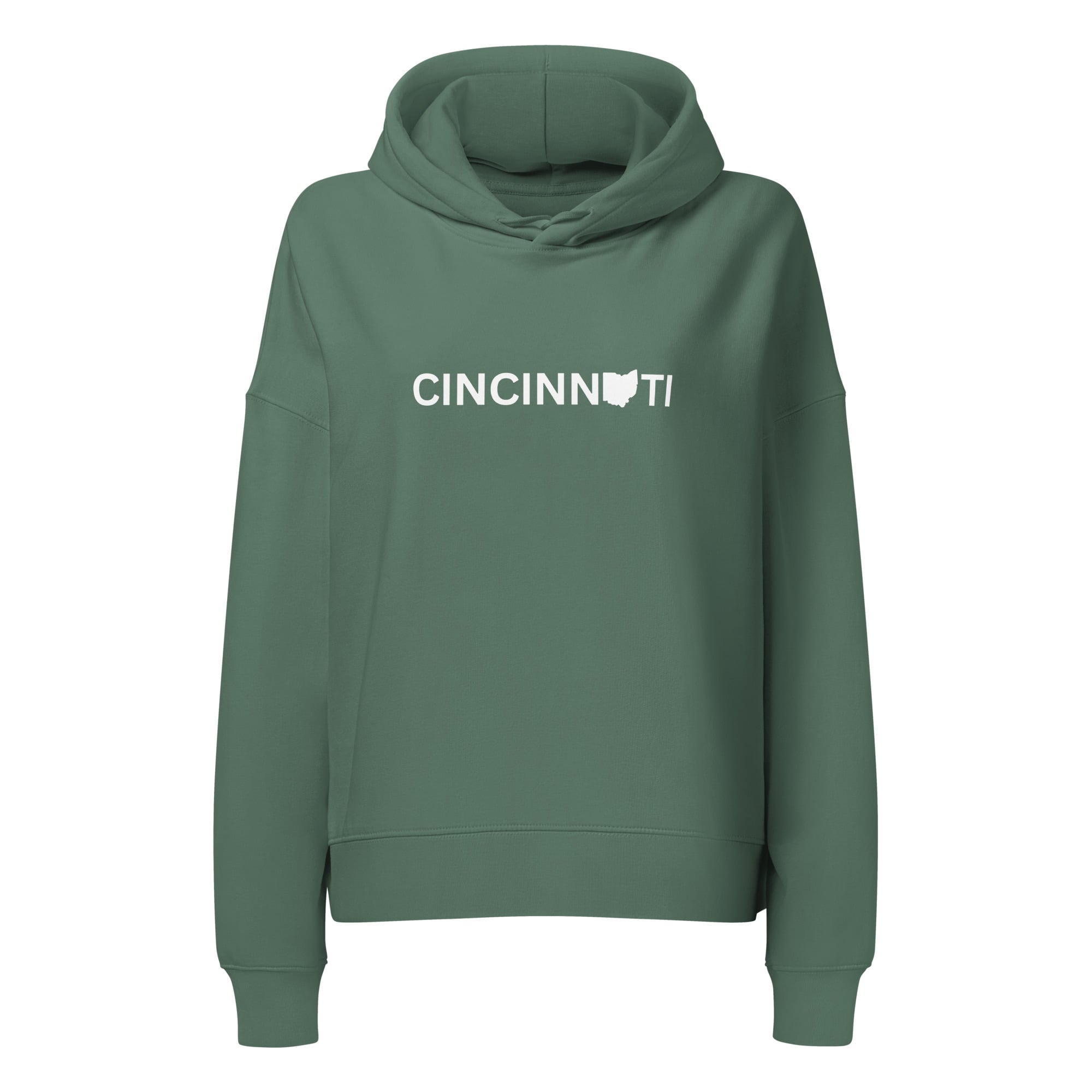 Cincinnati Ohio Waist Length Hoodie