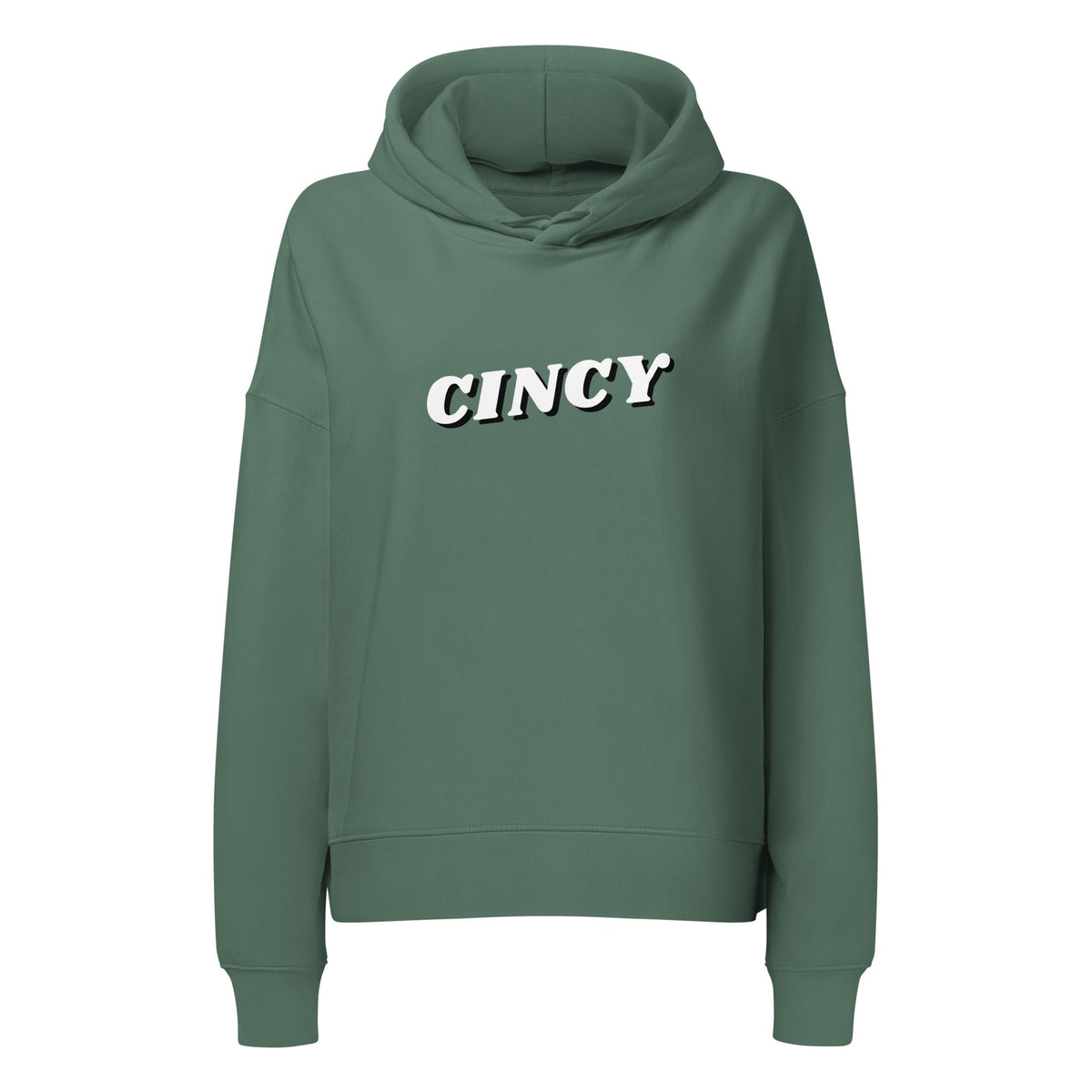 3D CIncy Waist Length Hoodie