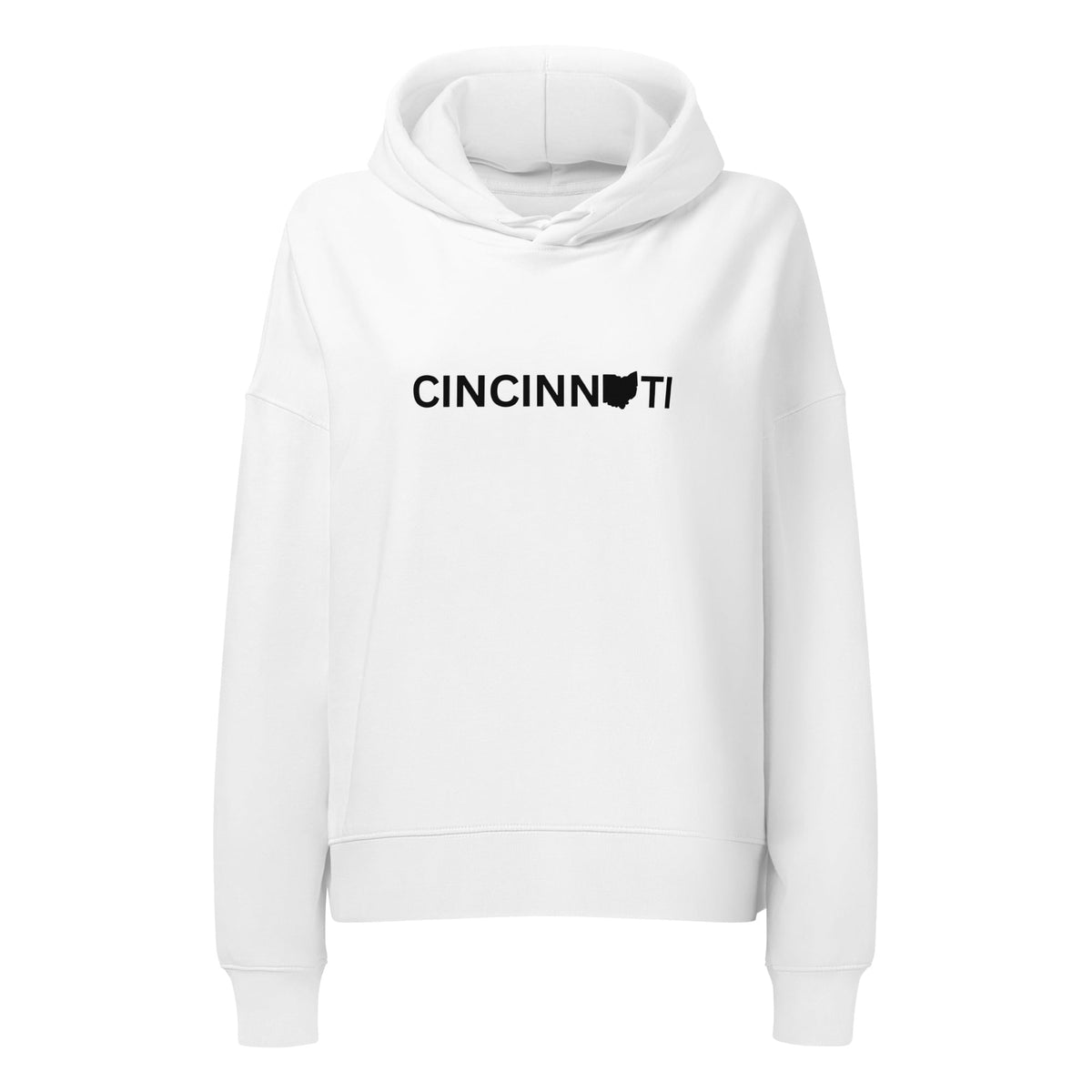 Cincinnati Ohio Waist Length Hoodie